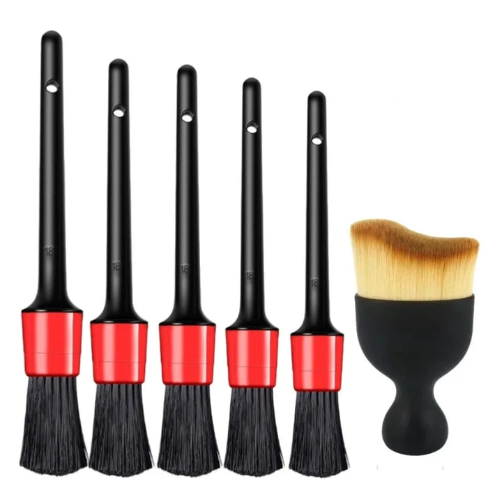 Kit de cepillos de limpieza y detallado